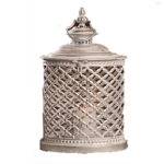 Lanterne net Antik sølv