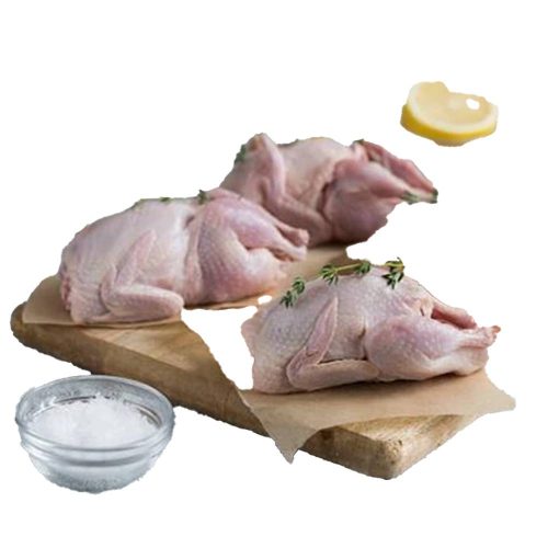 Vagtler udbenede med lårben 4x4 stk.s pakke a' ca. 650 gr.