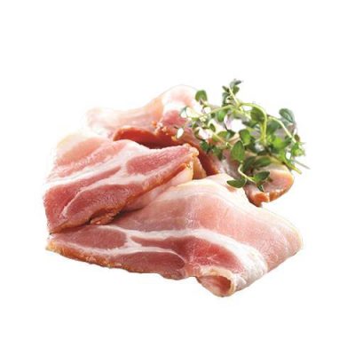 Røget bacon i skiver 1 kg.