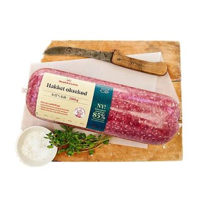 Oksefars 8 - 12 % fedt 2,5 kg. Fersk