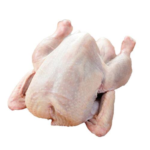 Hel kylling med skind og ben uden indmad 1700 g