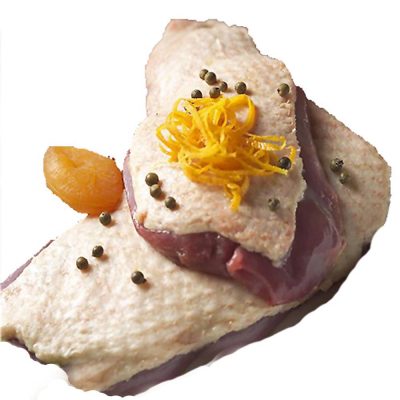 Berberiandebryst med skind uden ben 2 x 300-400 g