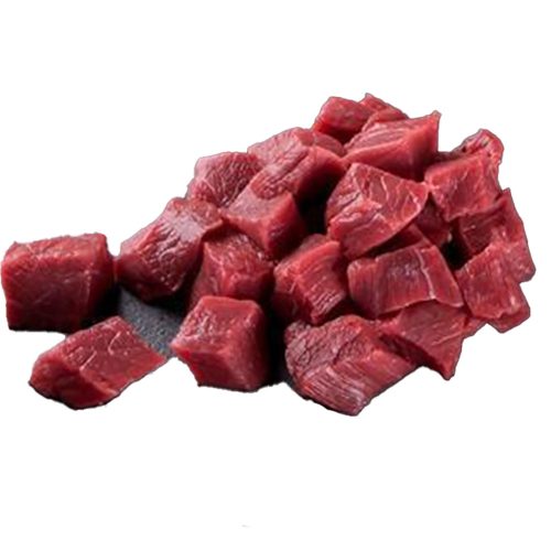 Oksegullasch af okseklump 2x2 cm