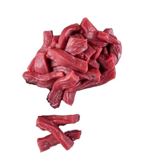 Oksestroganoff af klump 1,5x1,5x6 cm